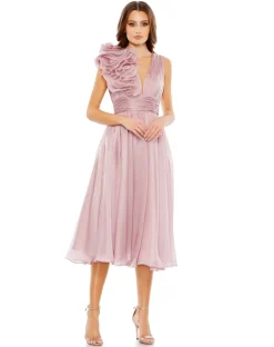 Aban Plunge Dress
