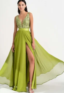 Abito Chiffon Gown