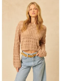 Ace Knit Top in mineral