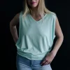 Aira Top in Mint – small