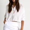 Alla Cropped Floral Top -sz4
