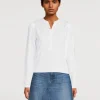 Alura Puff Sleeve Henley