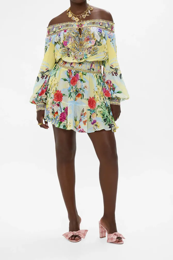 Ami off shoulder dress