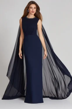 Amiri Jewel Chiffon Dress
