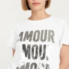 Amour Amour Amour Foiled Tee – medium