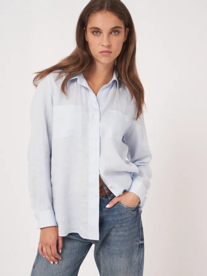 Angel Linen Blouse