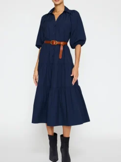 Antigua Dress -navy