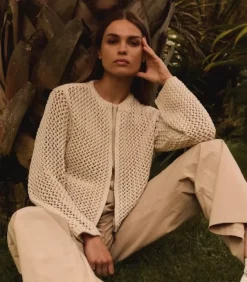 Arco Mesh Cardigan