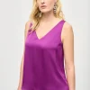 Arda Satin Top in empress – 6