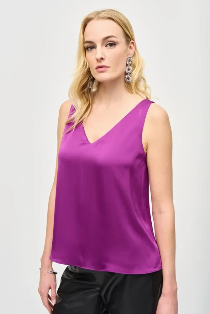 Arda Satin Top in empress – 6