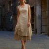 Aria Dress in oat