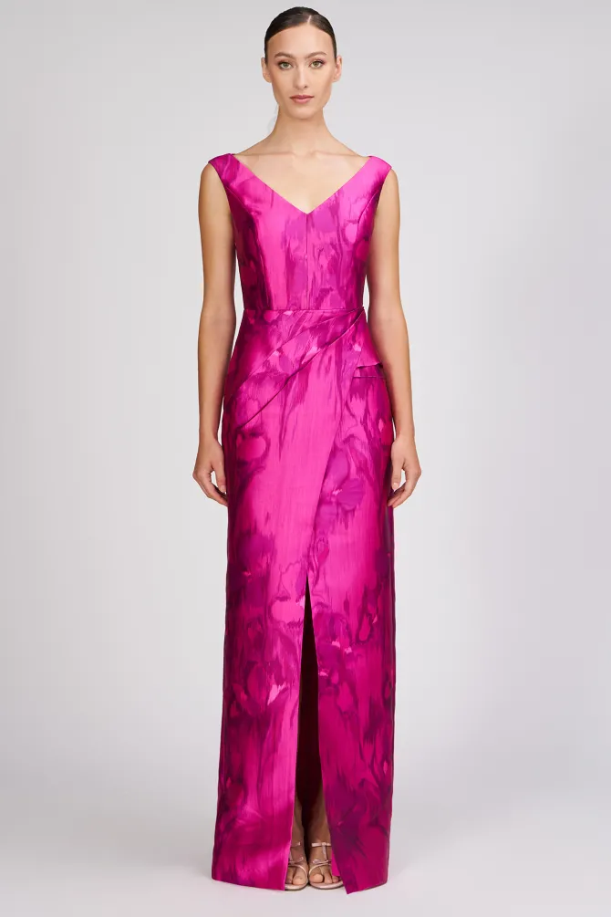 astrid column gown