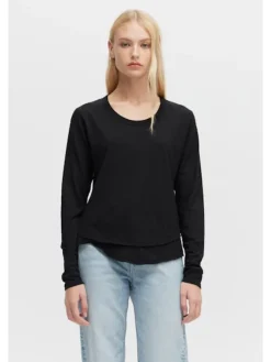 AVA LONG SLEEVE in black