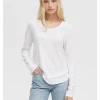 AVA LONG SLEEVE in white