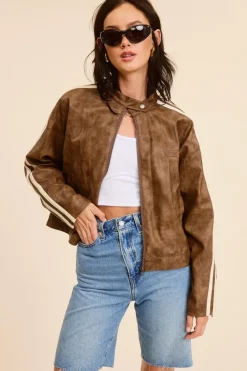 Azekel Fuax leather jacket