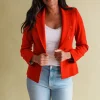 Bayley Blazer in Red