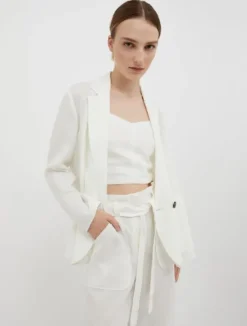 Bayley Linen Blazer