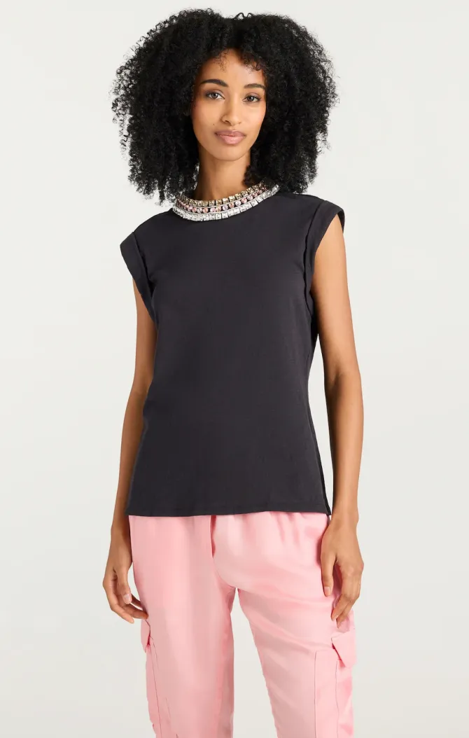 BELLA BORDER TEE