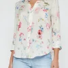 Camille Blouse ivory multicolour
