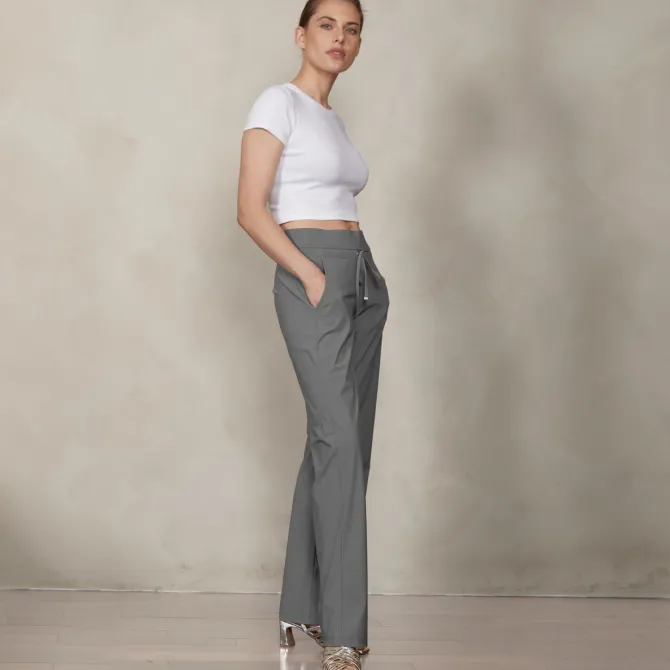 CANDICE STRAIGHT pant in slate