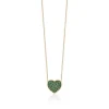 CANDY HEART NECKLACE – GREEN