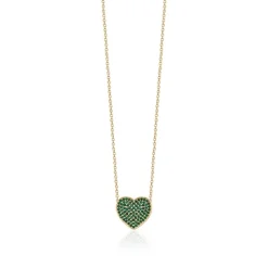 CANDY HEART NECKLACE – GREEN