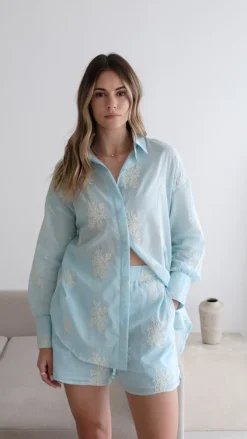 CELINA SET IN BLUE