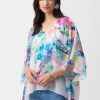 Ceno Poncho Top