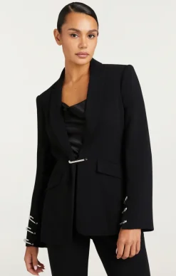 Cheyenne Rhinestone Pin Blazer- Size 10