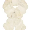 Chinchilla Pull Through Scarf in White