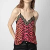 Christy Leopard Silk Camisole