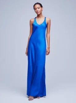 Clea Scoop Neck Slip Dress -6