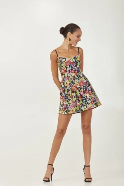 Cora Floral Mini Dress