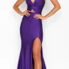 Cut Out Slinky Dress