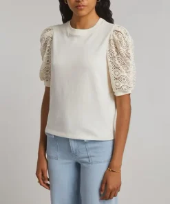 Dania Lace Sleeve Top