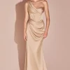 Daria satin corset Gown