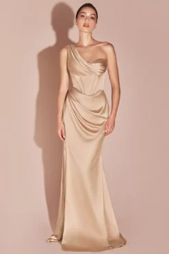 Daria satin corset Gown