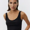 DIZA TOP in Black