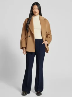 Dora Flared Pant in navy blue