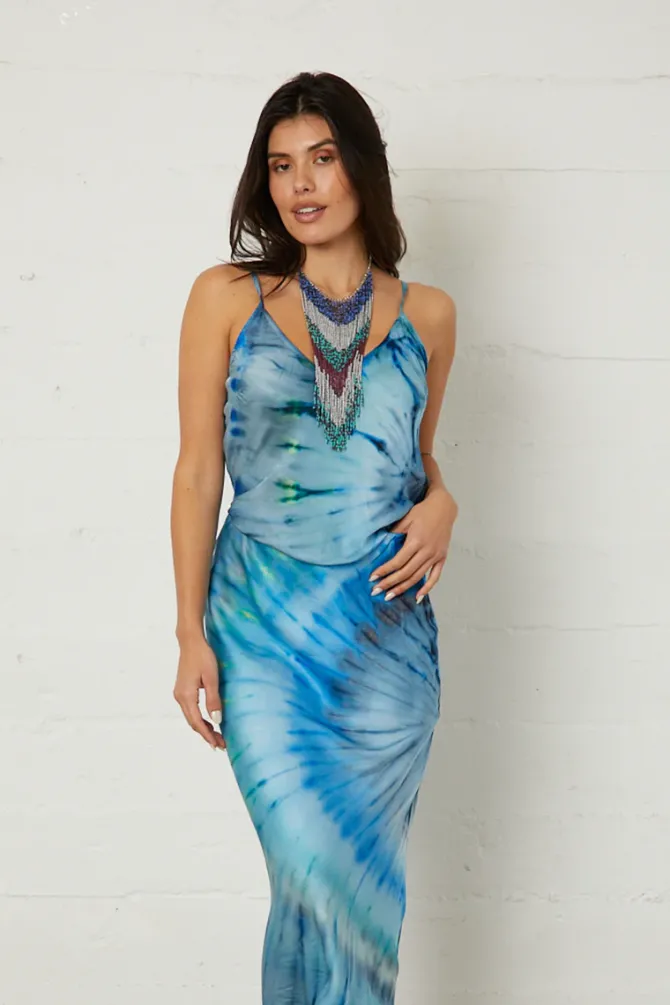 Eco Bias Satin Cami in MRT XS