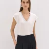 Edie V-Neck Blouse