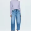 Eli High Rise Barrel Jean in Rhythm Vintage