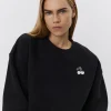 ELI SWEATSHIRT IN Washed black