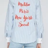 Ellery Blouse in scarlett