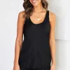 Esme Black top Tank