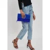 Everlee Clutch in electric blue