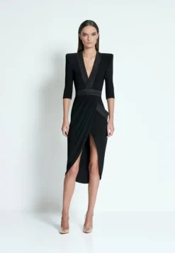 Eye of Horus Dress in Black
