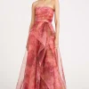 Fahreta Strapless Gown