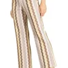Faith Pant in brown italian zigzag – s14