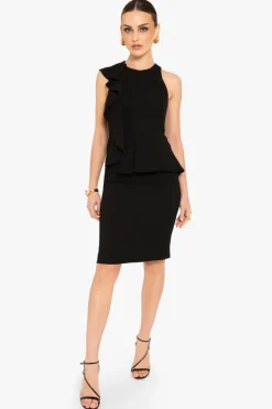 Felicia Sheath Dress in black